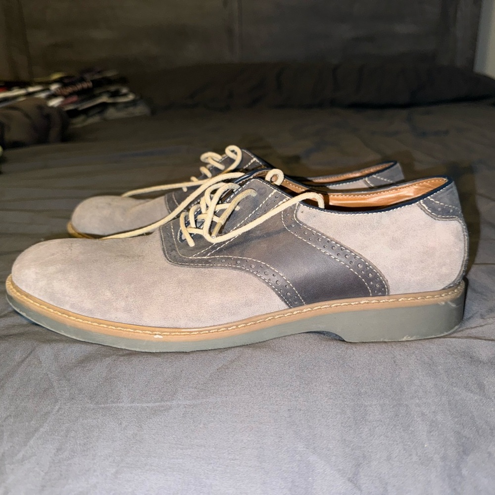 GH Bass Co 2-tone dress shoes